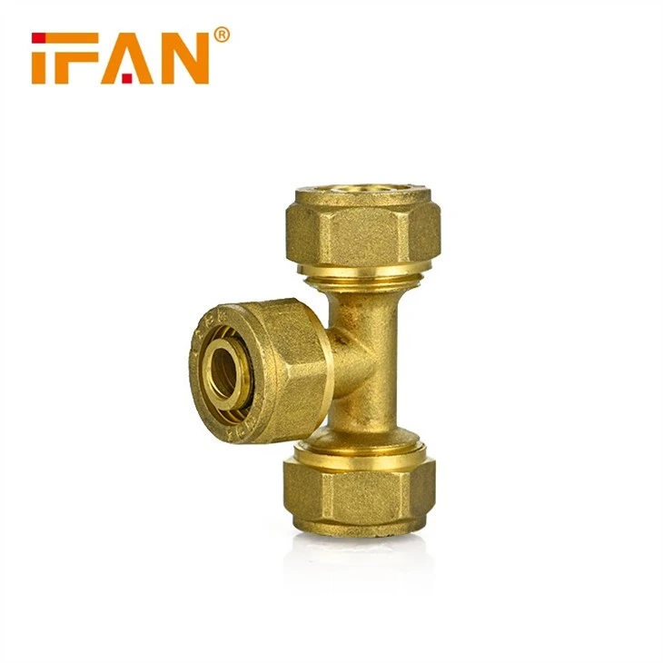 brass compression tee