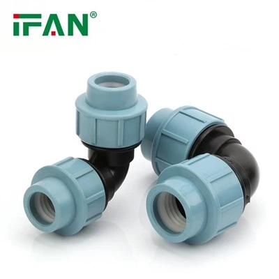 Cotovelo de encaixe HDPE ISO 4427