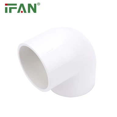 Cotovelo de encaixe em PVC